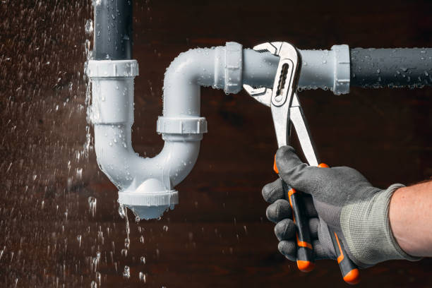 Professional Drain Cleaning technician working in Hooksett, NH